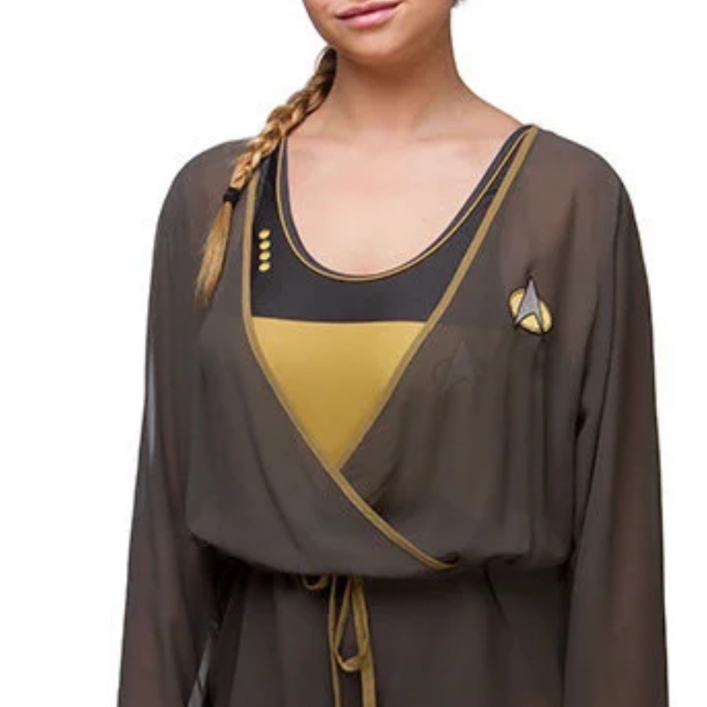 Star Trek L/XL Trekinis Cover Up Romper or Costume